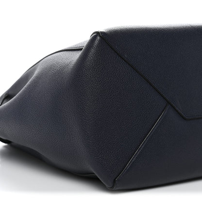 Celine Soft Grained Calfskin Small Belt Cabas Phantom Navy 8 of 10