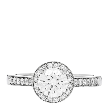 Tiffany Platinum Diamond .78ct Soleste Round Brilliant Engagement Ring 52 6 1 of 7