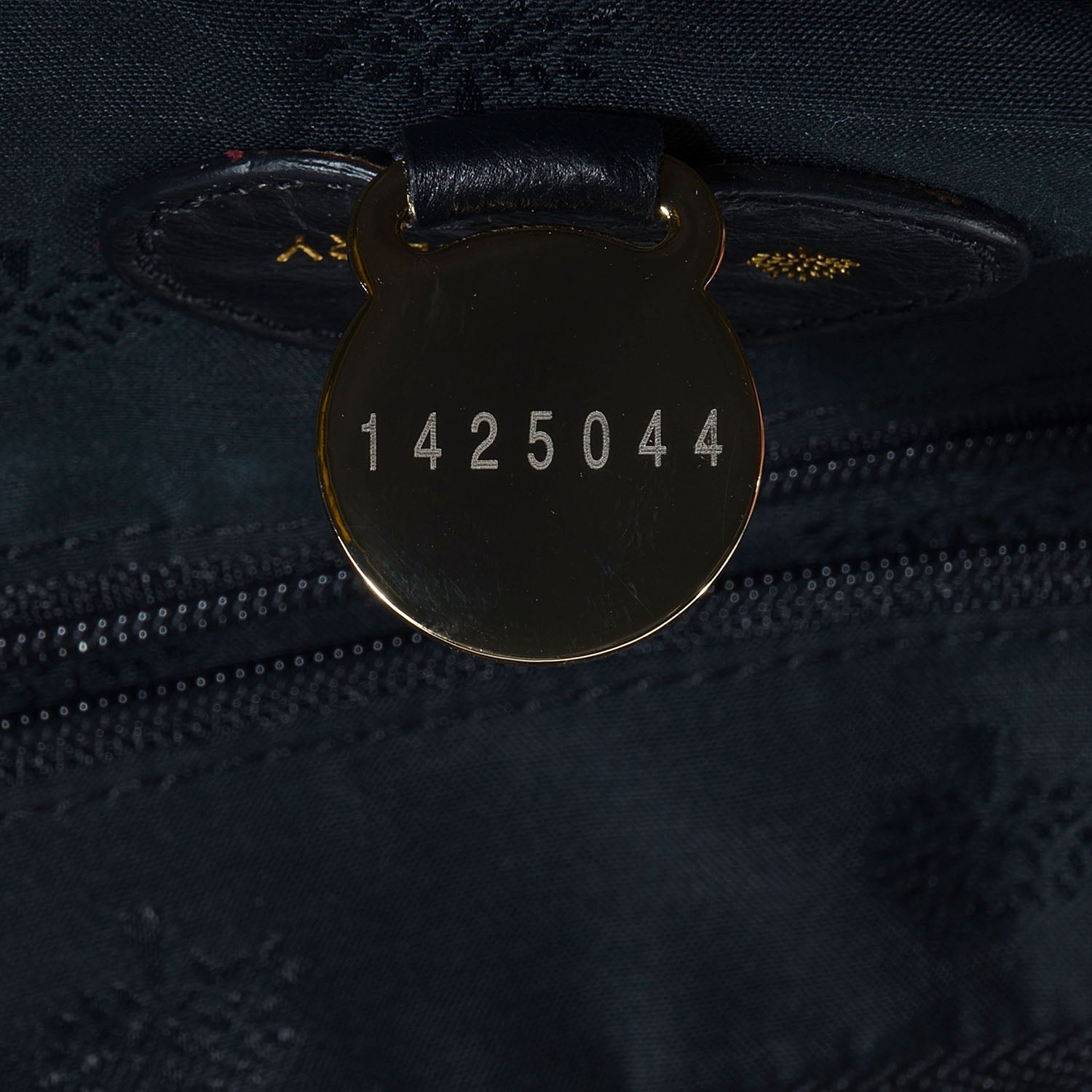 Mulberry Large Grain Nappa Holly Top Handle Black 8 of 11