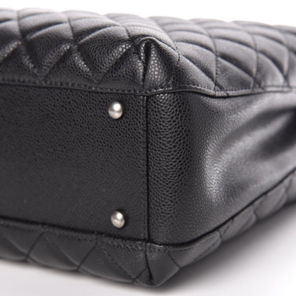 Chanel Caviar Quilted City Shopping Tote Black 9 of 10