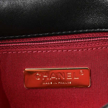 Chanel Lambskin Quilted Medium Chanel 19 Flap Black 6 of 10