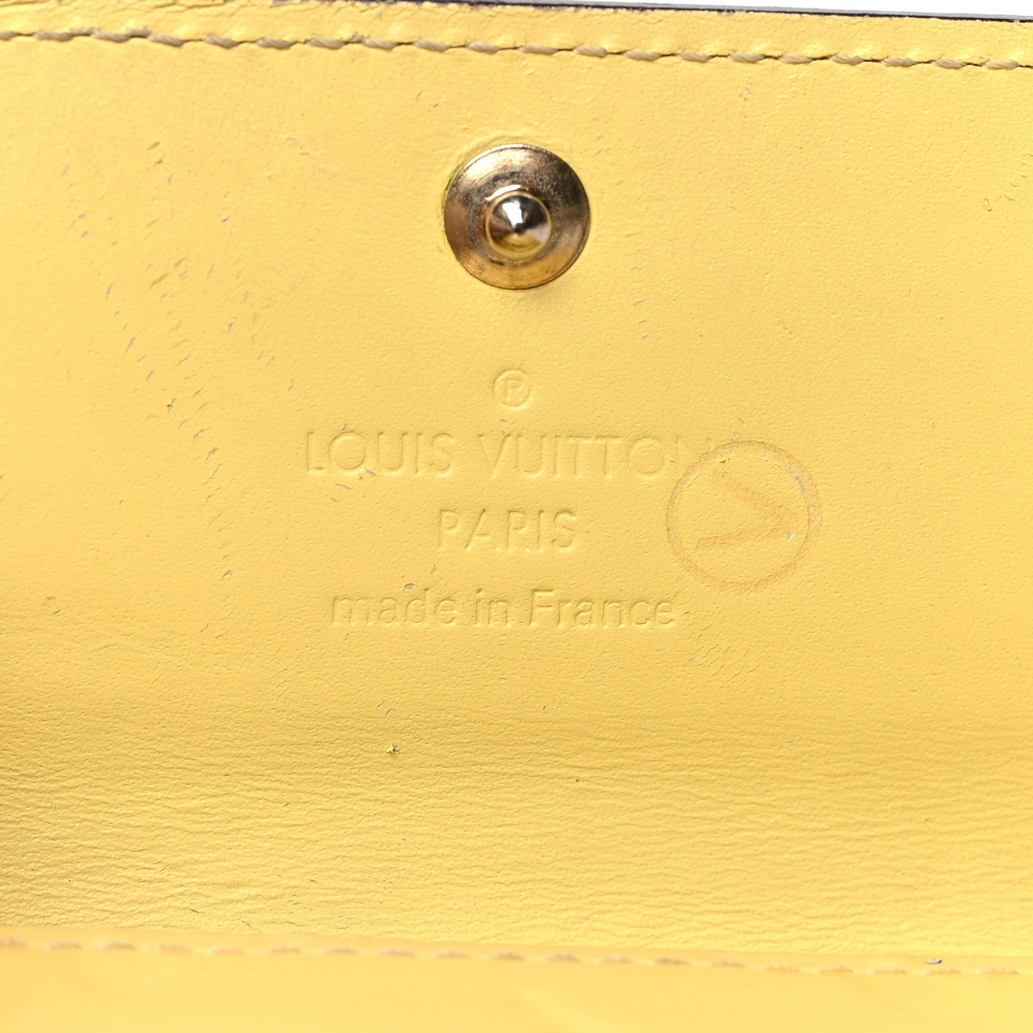 Louis Vuitton Vernis Multicles 4 Key Holder Citrine 6 of 8