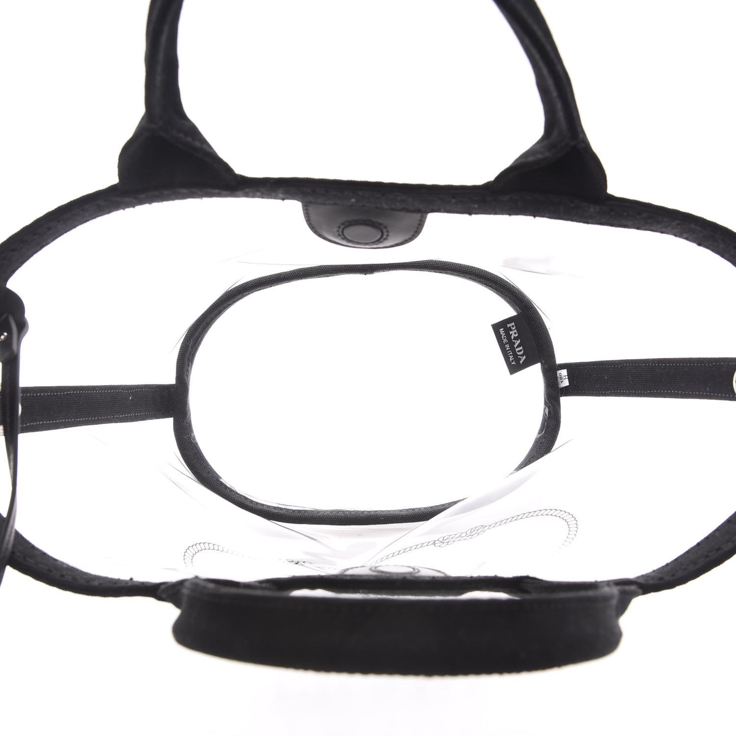 Plexiglass Canapa Small Shopper Tote Black