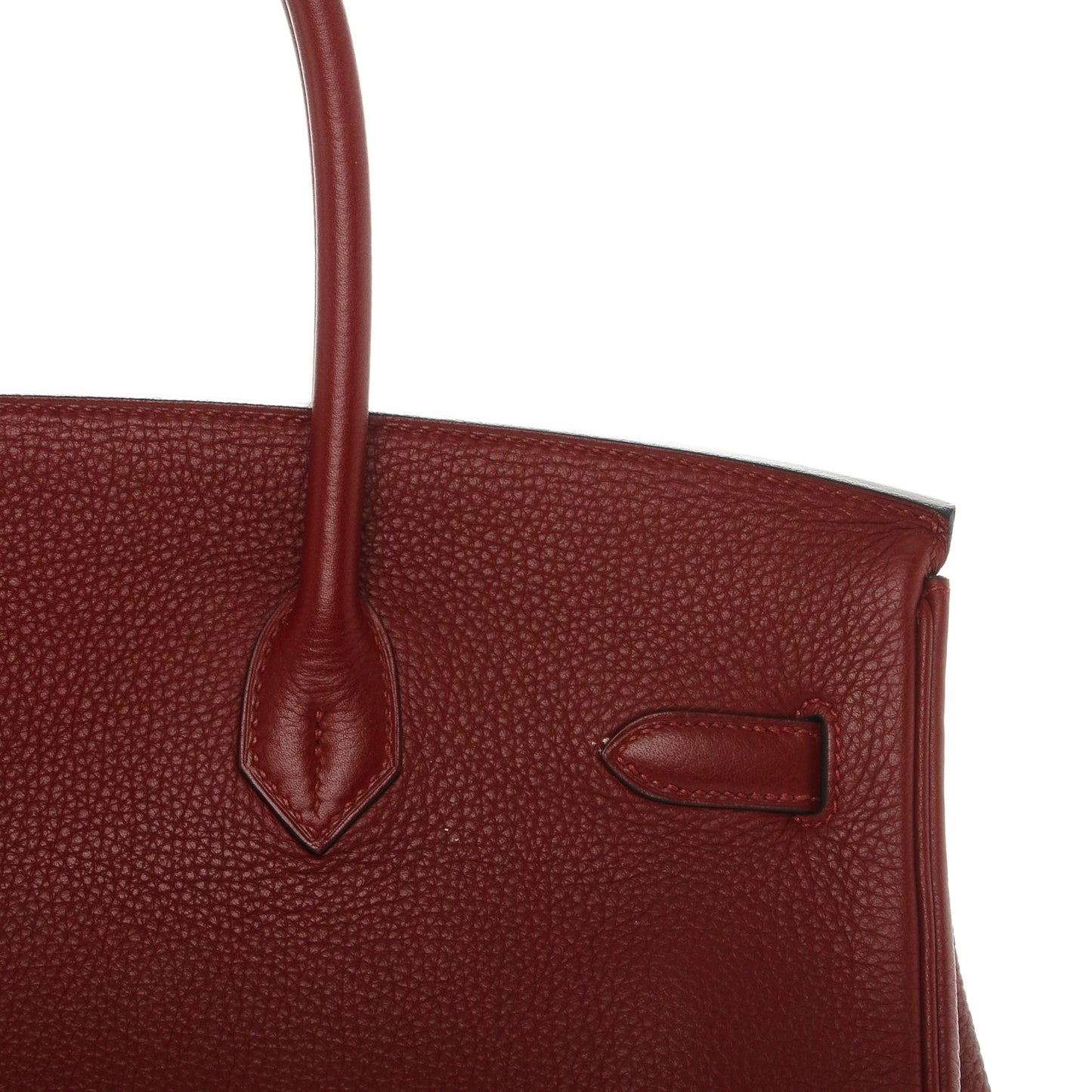 Taurillon Clemence Birkin 35 Rouge H