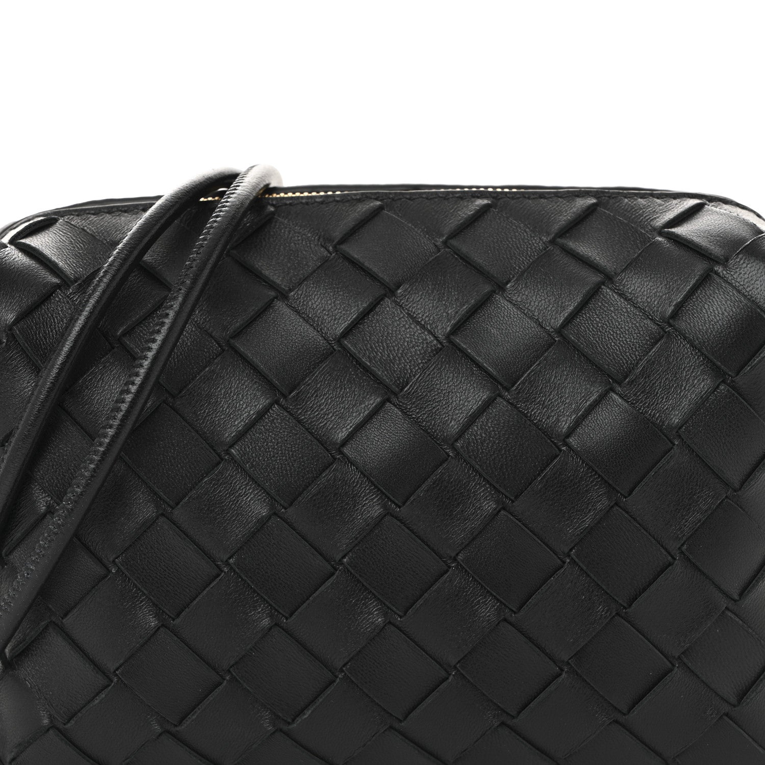 Bottega Veneta Nappa Intrecciato Mini Loop Camera Bag Black 7 of 9