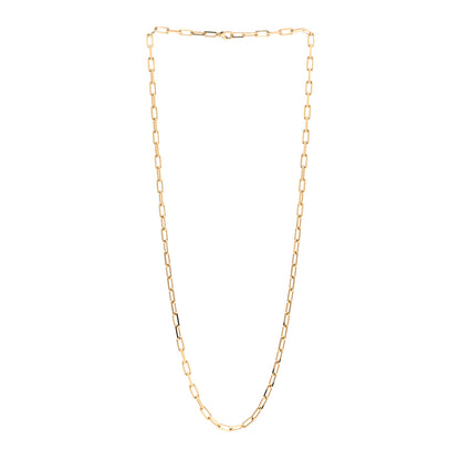 Cartier 18K Yellow Gold SM Santos De Cartier Link Necklace 22" 3 of 5