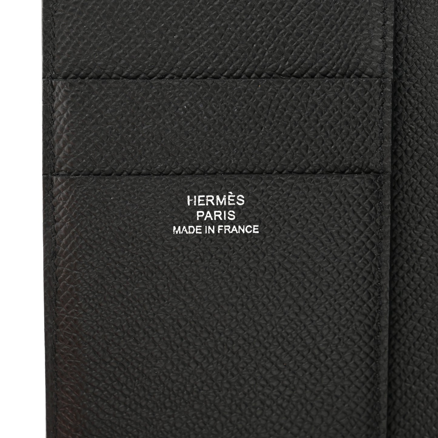 Epsom Tri-Fold Compact Monochrome Bearn Wallet Black