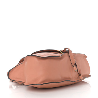 Chloe Calfskin Medium Marcie Satchel Peach Pink 3 of 10