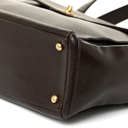 Chanel Caviar Shopper Tote Brown 9 of 17