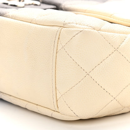 Chanel Caviar Quilted Large Ombre Single Flap Grey 8 of 8