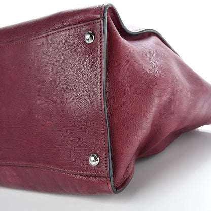 Prada Glace Calfskin Twin Pocket Tote Fuxia 6 of 22