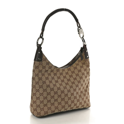 Gucci Monogram Shoulder Bag Dark Brown 3 of 10