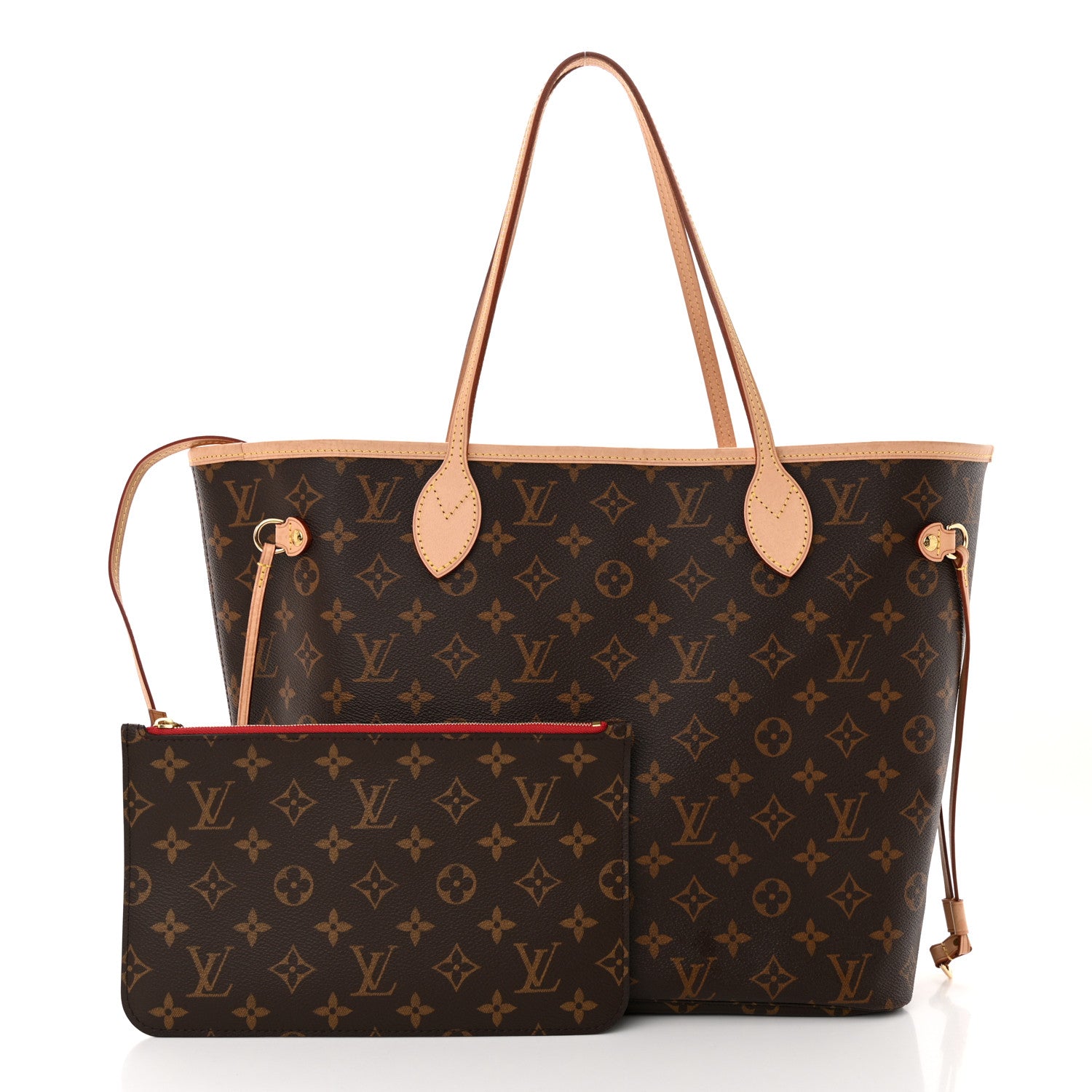 Louis Vuitton Monogram Neo Neverfull MM Cherry 3 of 14