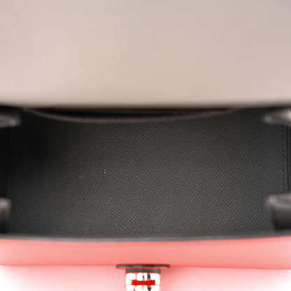 Moynat Carat Calfskin Madeleine Bag Coral Zinc 5 of 12