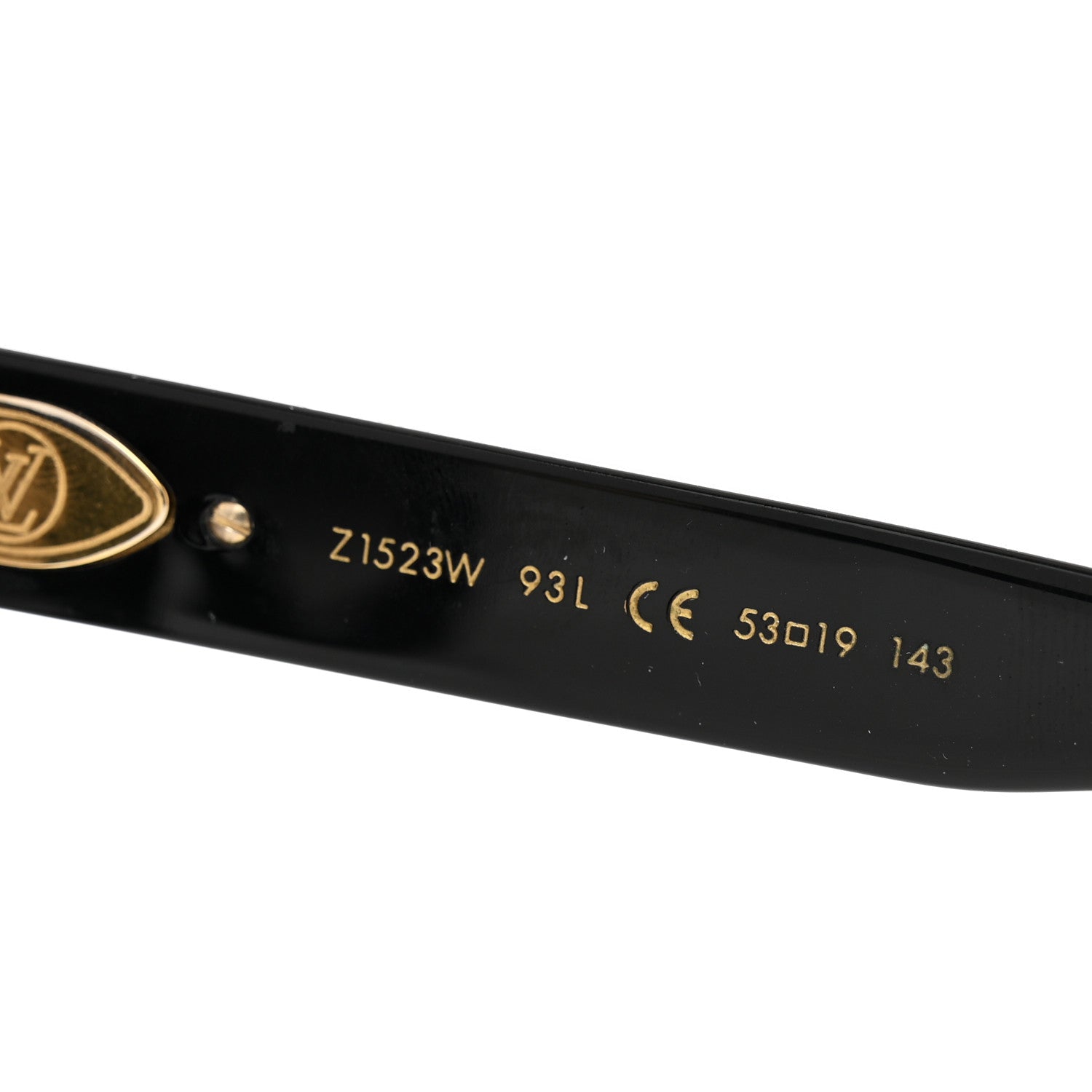 Louis Vuitton Acetate My Monogram Square Sunglasses Z1523W Black 6 of 8