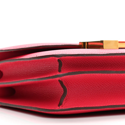 Hermes Epsom Constance 18 Rose Extreme 9 of 11