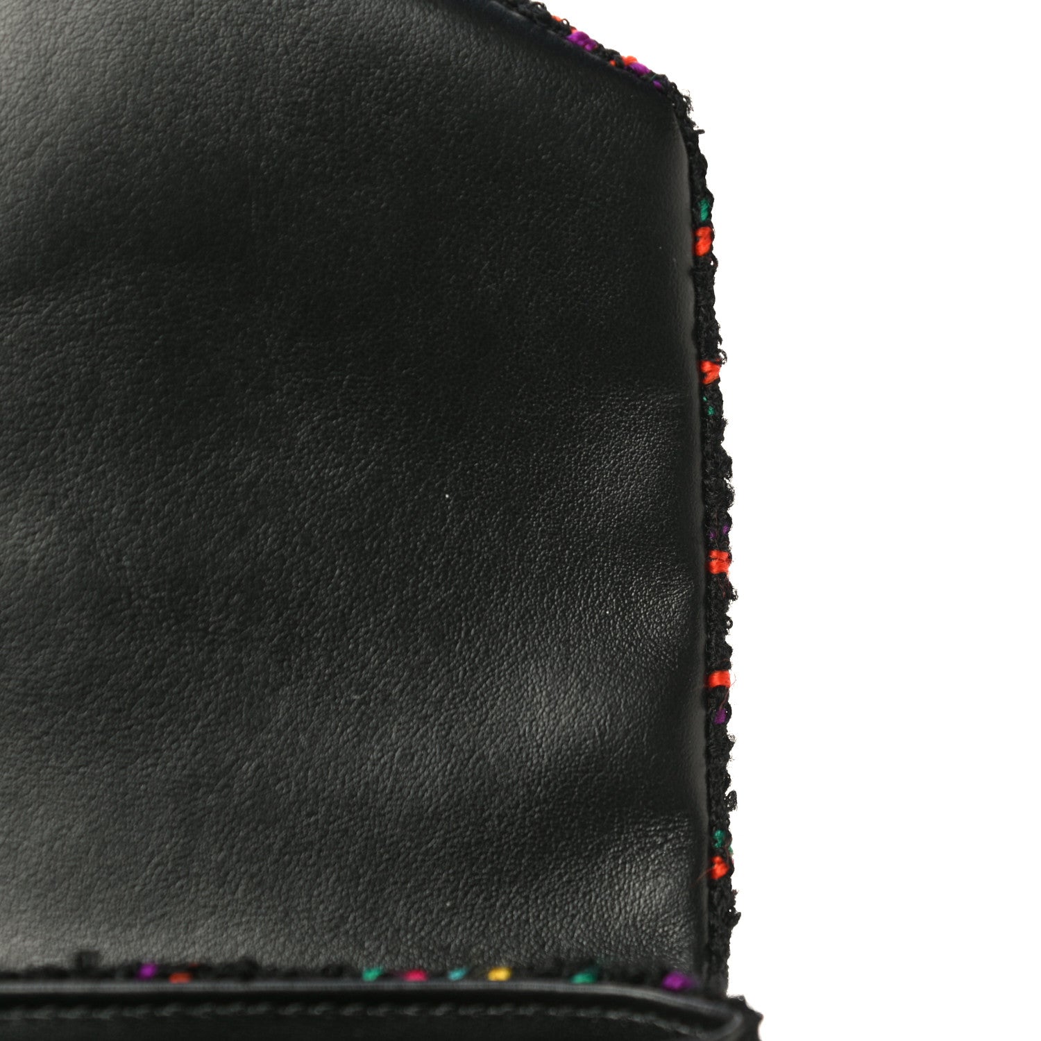 Saint Laurent Tweed Toy Loulou Shoulder Bag Black 13 of 17