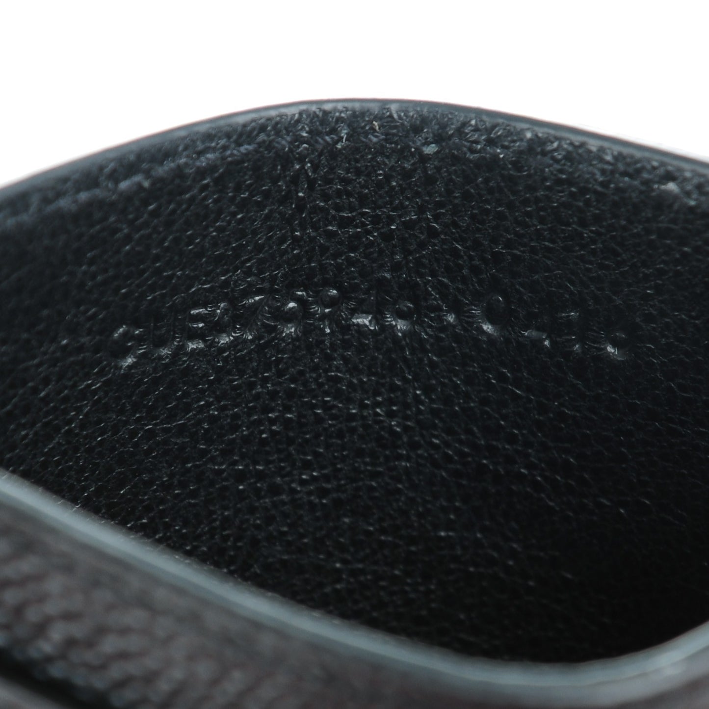 Grain De Poudre Card Case Black