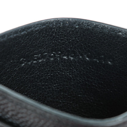 Saint Laurent Grain De Poudre Card Case Black 6 of 6