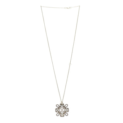 Chanel Crystal Strass Cross CC Necklace Gold 3 of 5
