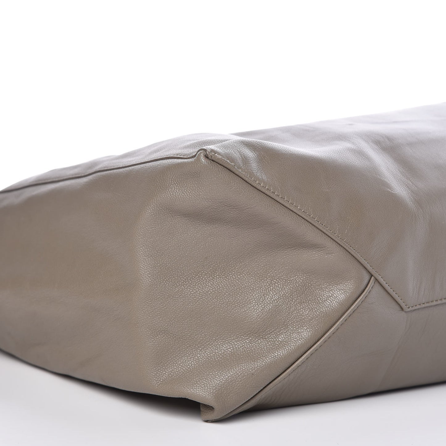 Lambskin Horizontal Cabas Grey