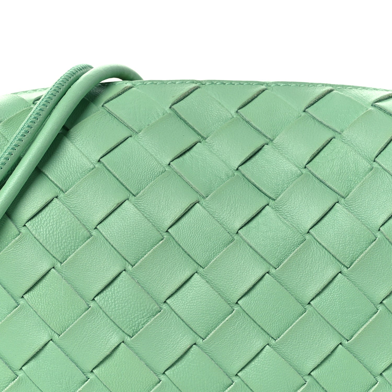 Bottega Veneta Nappa Intrecciato Mini Loop Camera Bag Siren 7 of 11