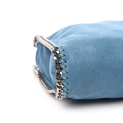 Stella McCartney Shaggy Deer Falabella Fold Over Tote Blue 8 of 10