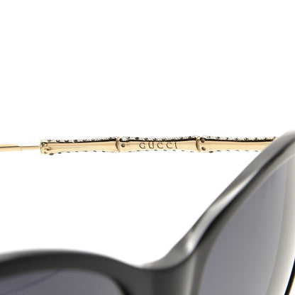 Gucci Crystal Bamboo Cat Eye GG 3771/N/S Sunglasses Gold 6 of 9