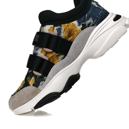 Christian Dior Technical Fabric Camouflage Tie and Dior Womens D-Wander Sneakers 38 Cypress Green 11 of 12