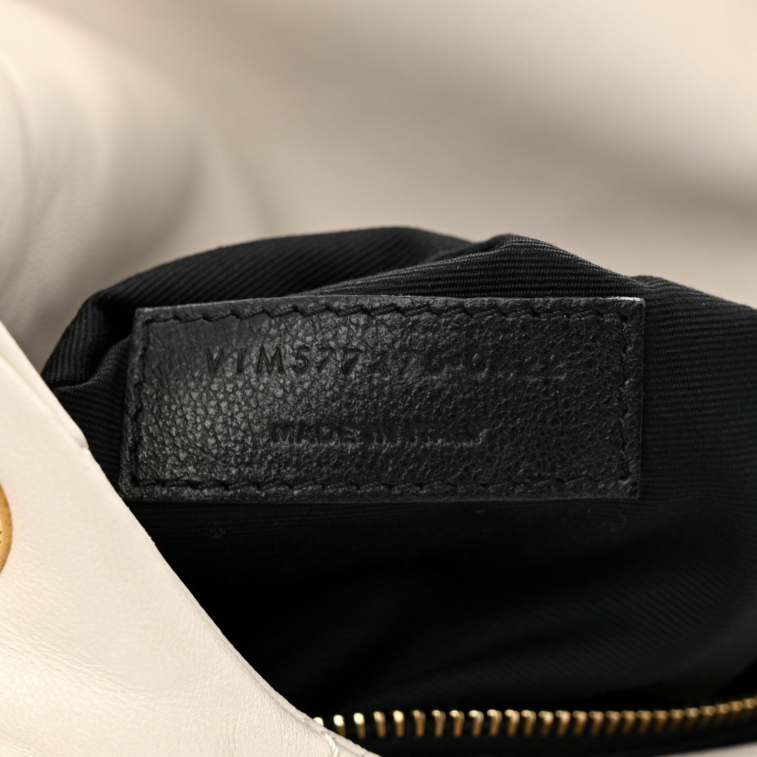 Saint Laurent Lambskin Quilted Small Loulou Puffer Monogram Chain Satchel Crema Soft 7 of 17