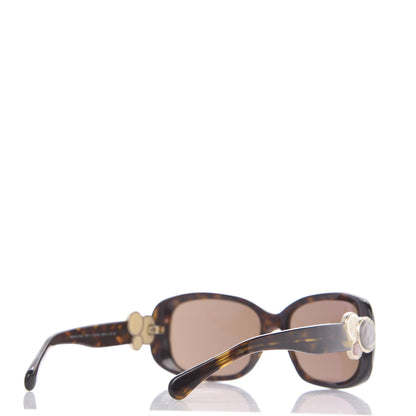 Chanel Tortoise Shell Bouton Sunglasses 5191 4 of 8