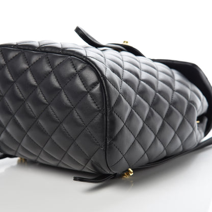 Chanel Calfskin Quilted Small Urban Spirit Backpack Black 10 of 10