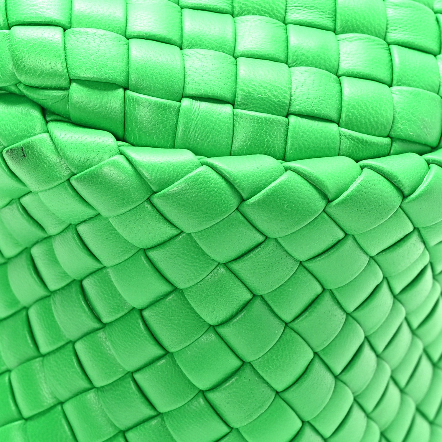 Bottega Veneta Rubber Padded Intrecciato Mini Jodie Parakeet 7 of 9