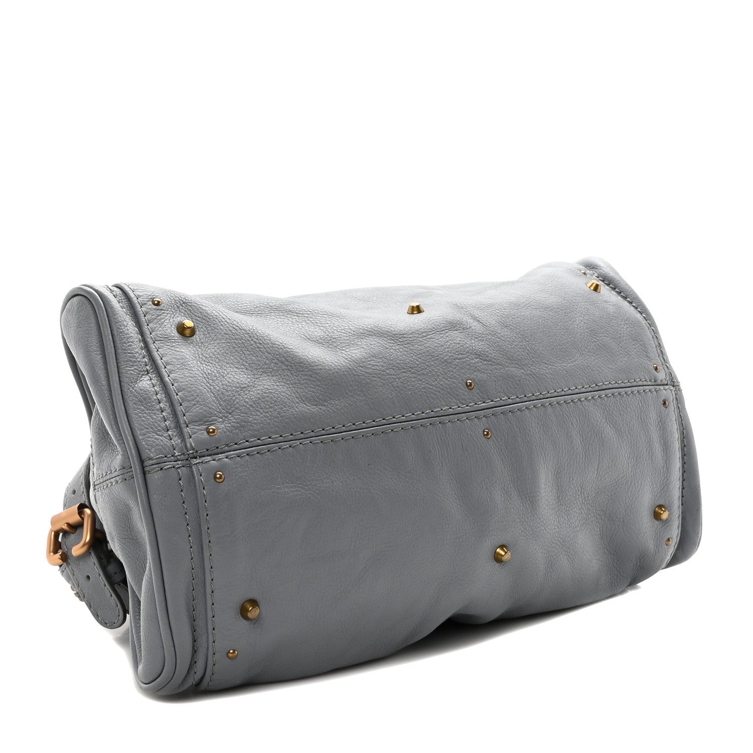 Chloe Calfskin Medium Paddington Satchel Gray 4 of 10