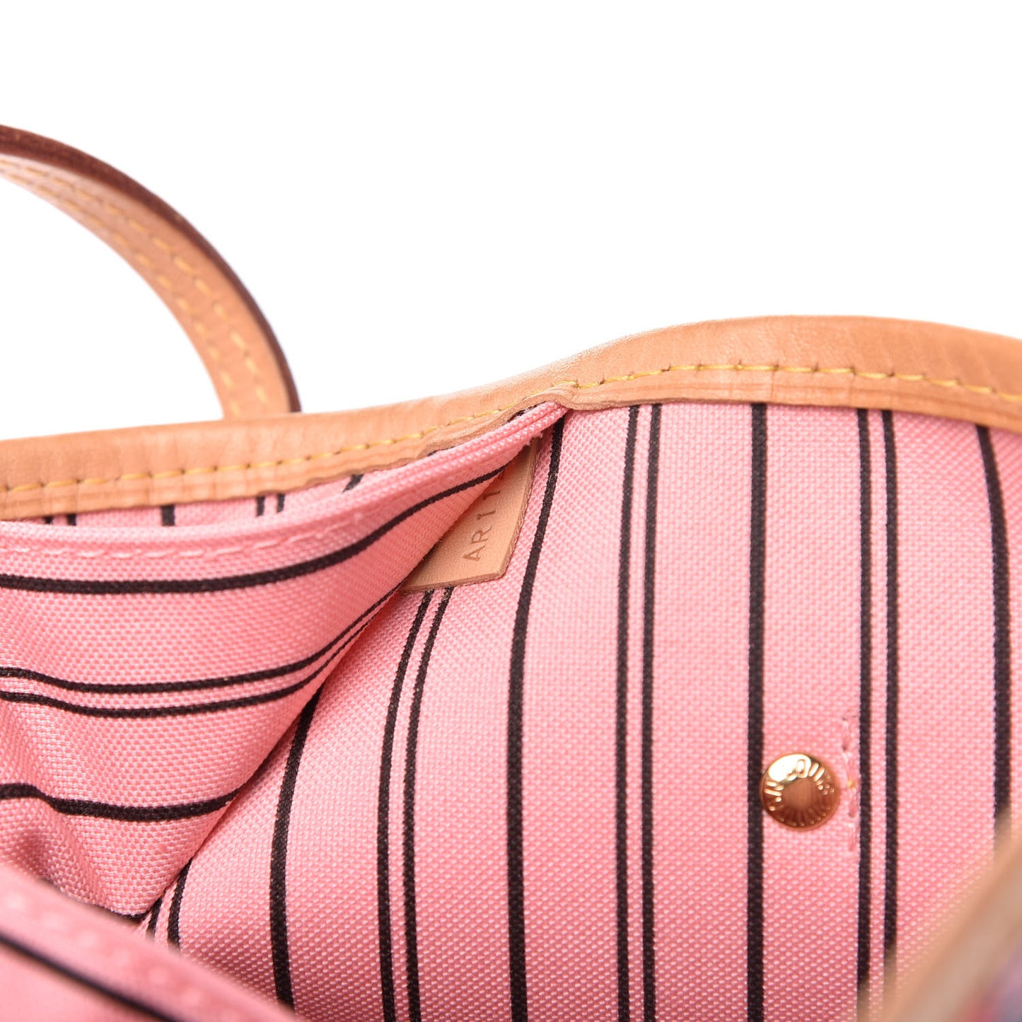 Monogram Jungle Dots Neo Neverfull MM Sugar Pink Poppy
