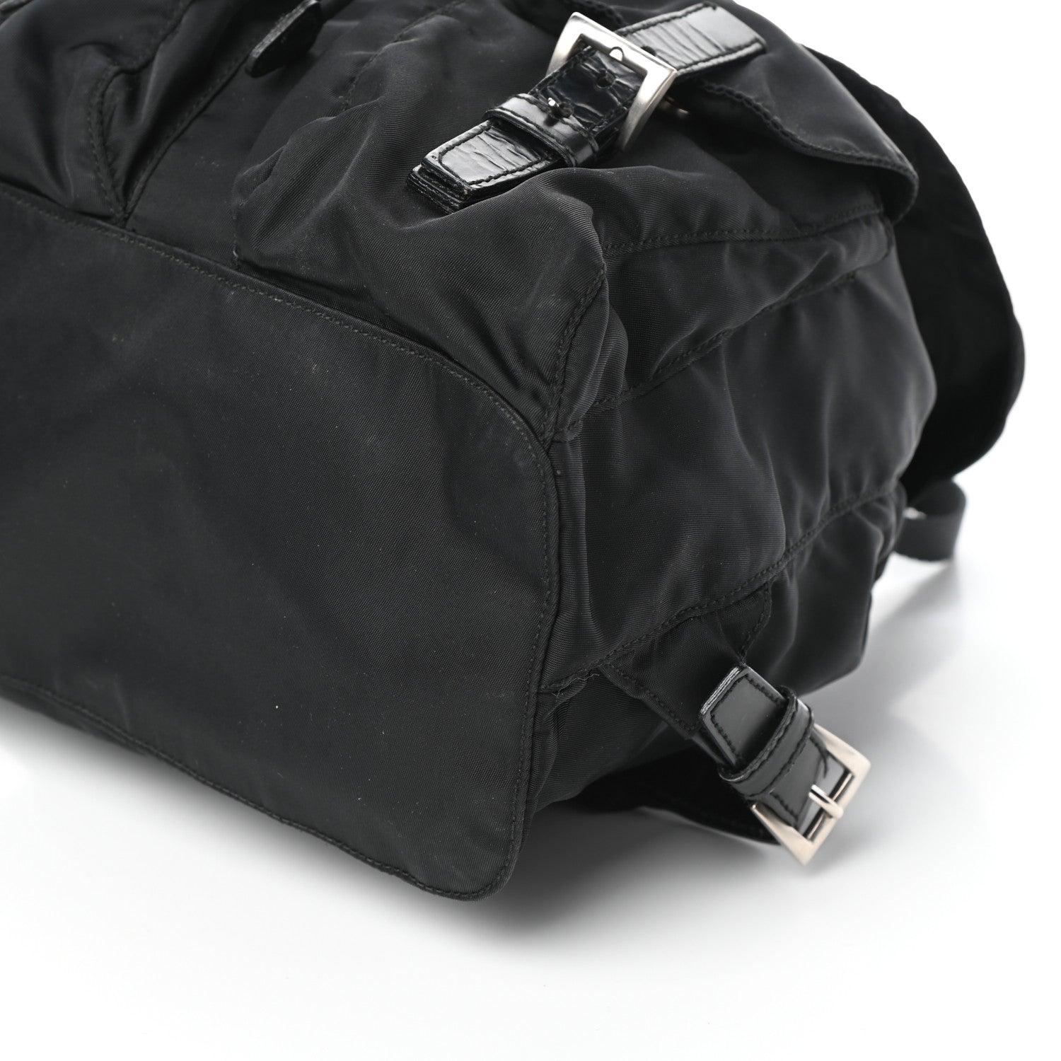 Prada Tessuto Nylon Vela Small Backpack Black 9 of 9