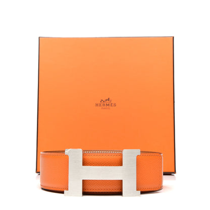 Hermes Epsom 42mm Constance 2 H Belt 85 Gold Orange 4 of 5