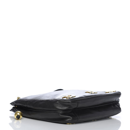 Chanel Lambskin CC Shoulder Bag Black 4 of 10