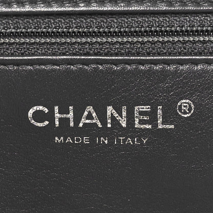 Chanel Wool Felt Quilted Large Shopping Tote Grey 5 of 10