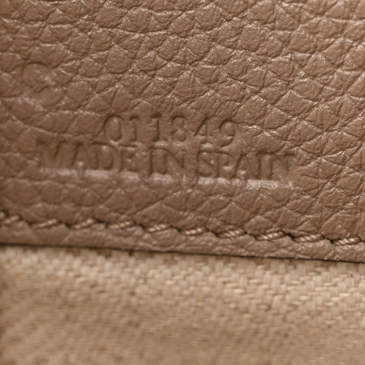 Calfskin Small Hammock Shoulder Bag Sand Mink