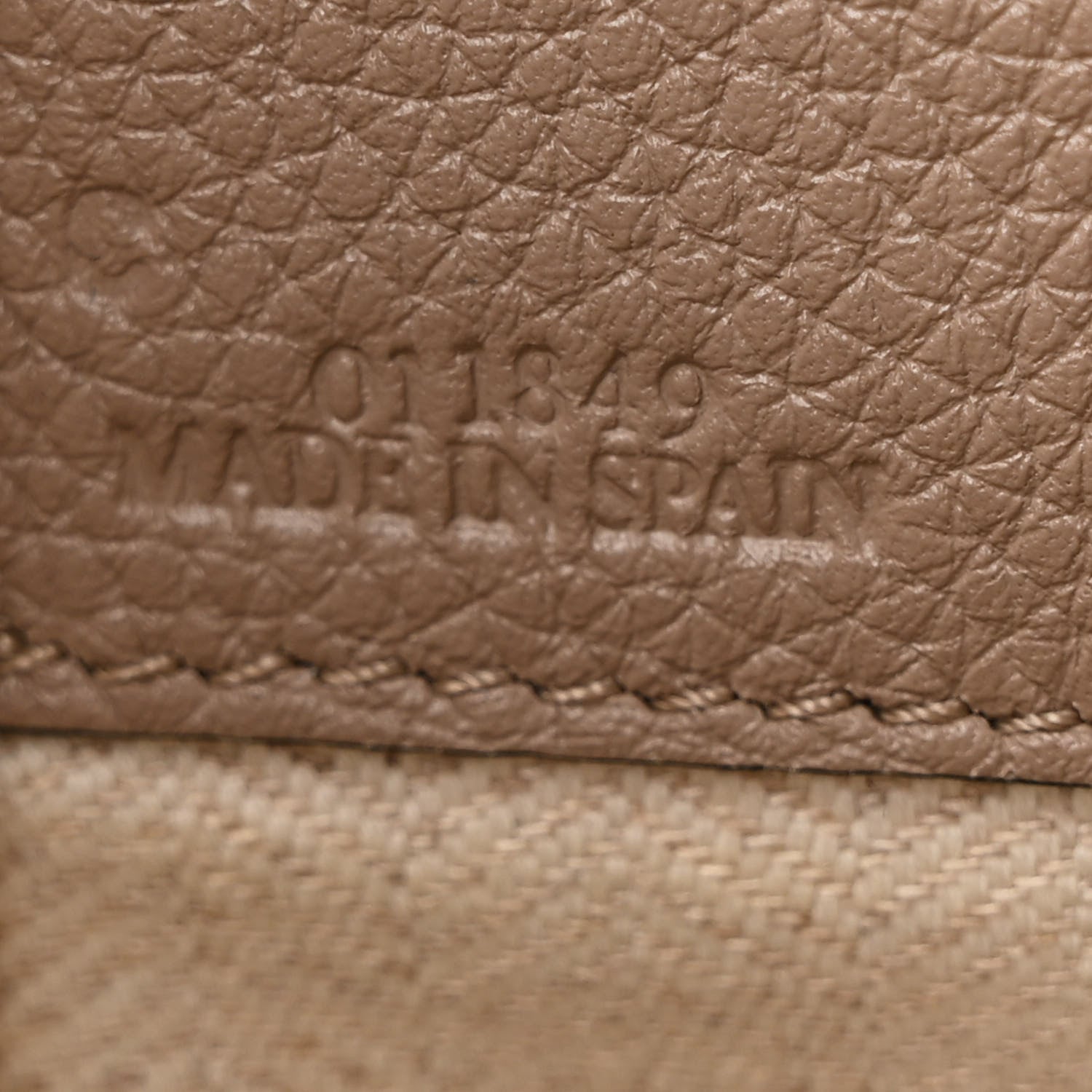 Loewe Calfskin Small Hammock Shoulder Bag Sand Mink 7 of 10