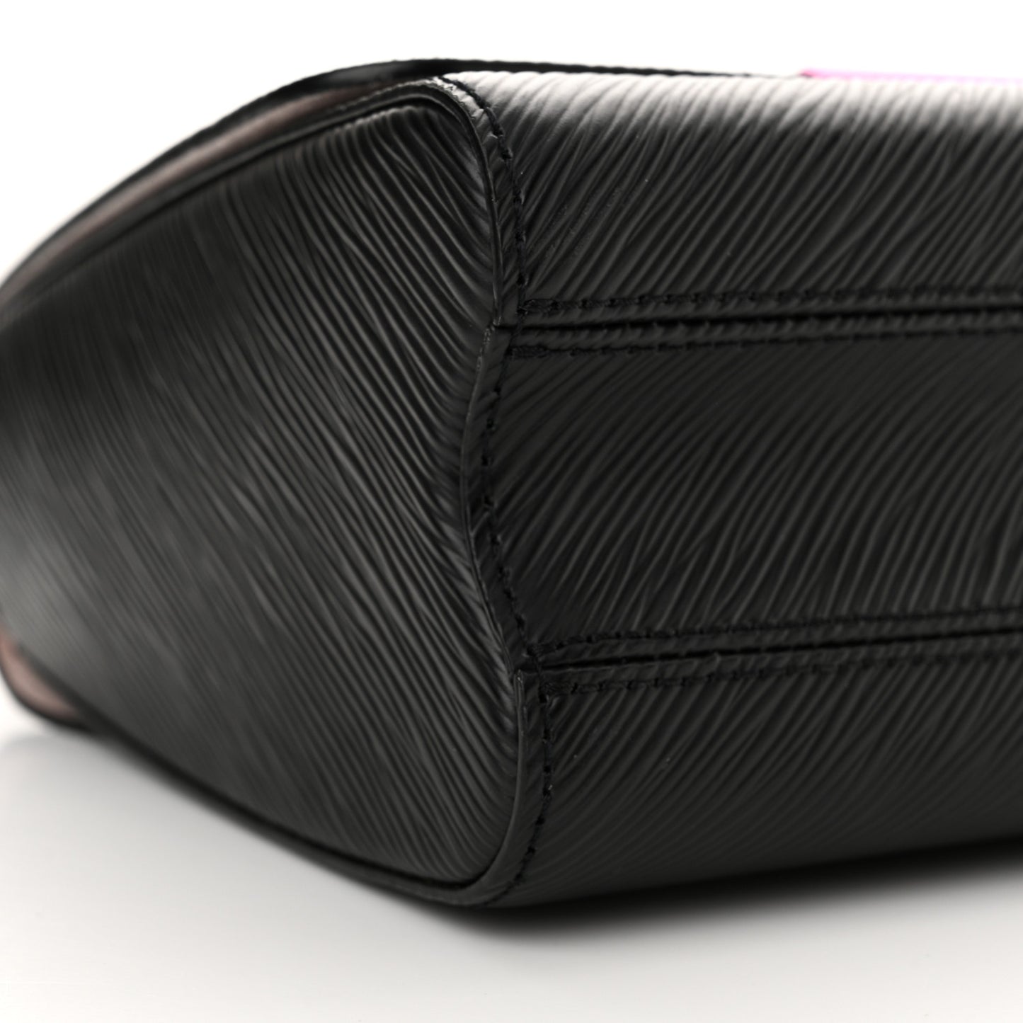 Epi Twist Shoulder Bag MM Black Rose