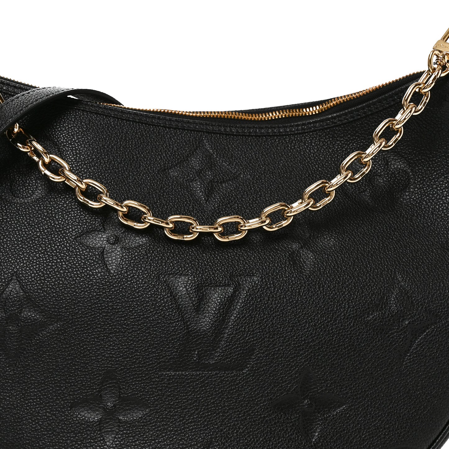 Empreinte Monogram Giant Loop Hobo Black