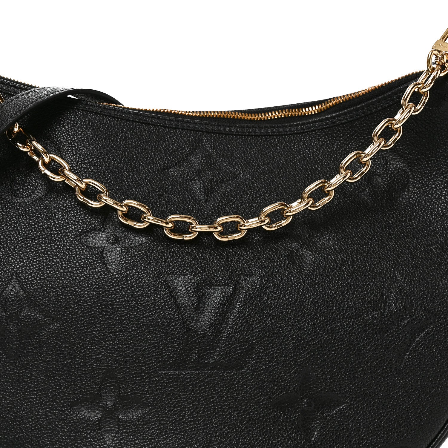 Louis Vuitton Empreinte Monogram Giant Loop Hobo Black 8 of 10