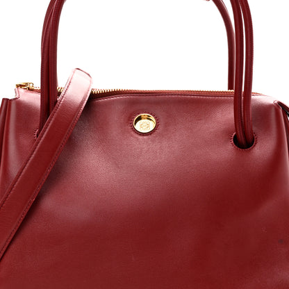 Loewe Supple Calfskin Medium Madrid Bag Dark Burgundy 7 of 10