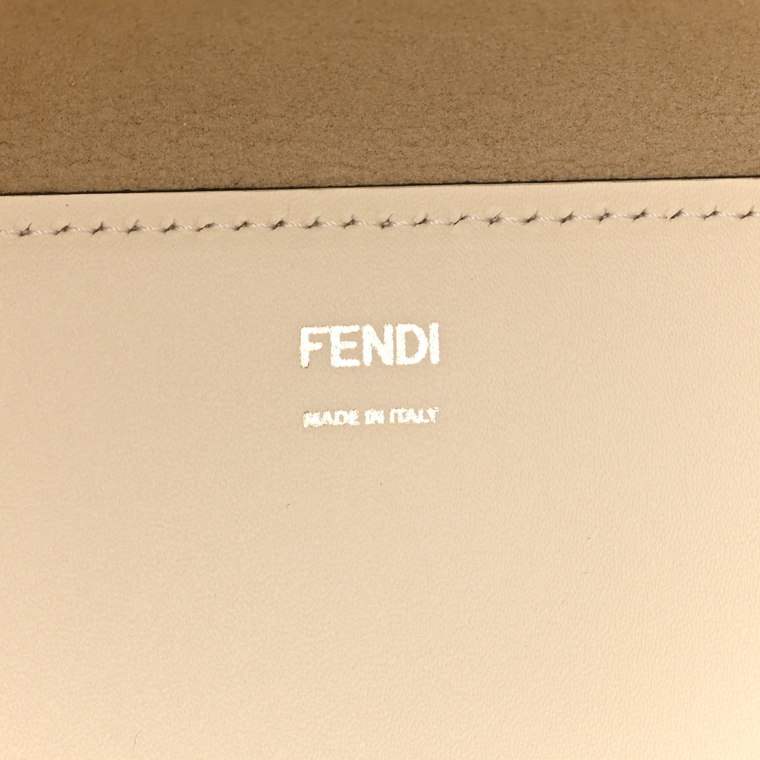 Fendi Vitello King Plexiglass Logo Embossed Large Fendi Sunshine Shopper Tote White Ice 11 of 19