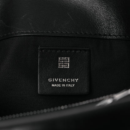 Givenchy Soft Calfskin 4G Embossed Medium Shoulder Bag Black 6 of 13