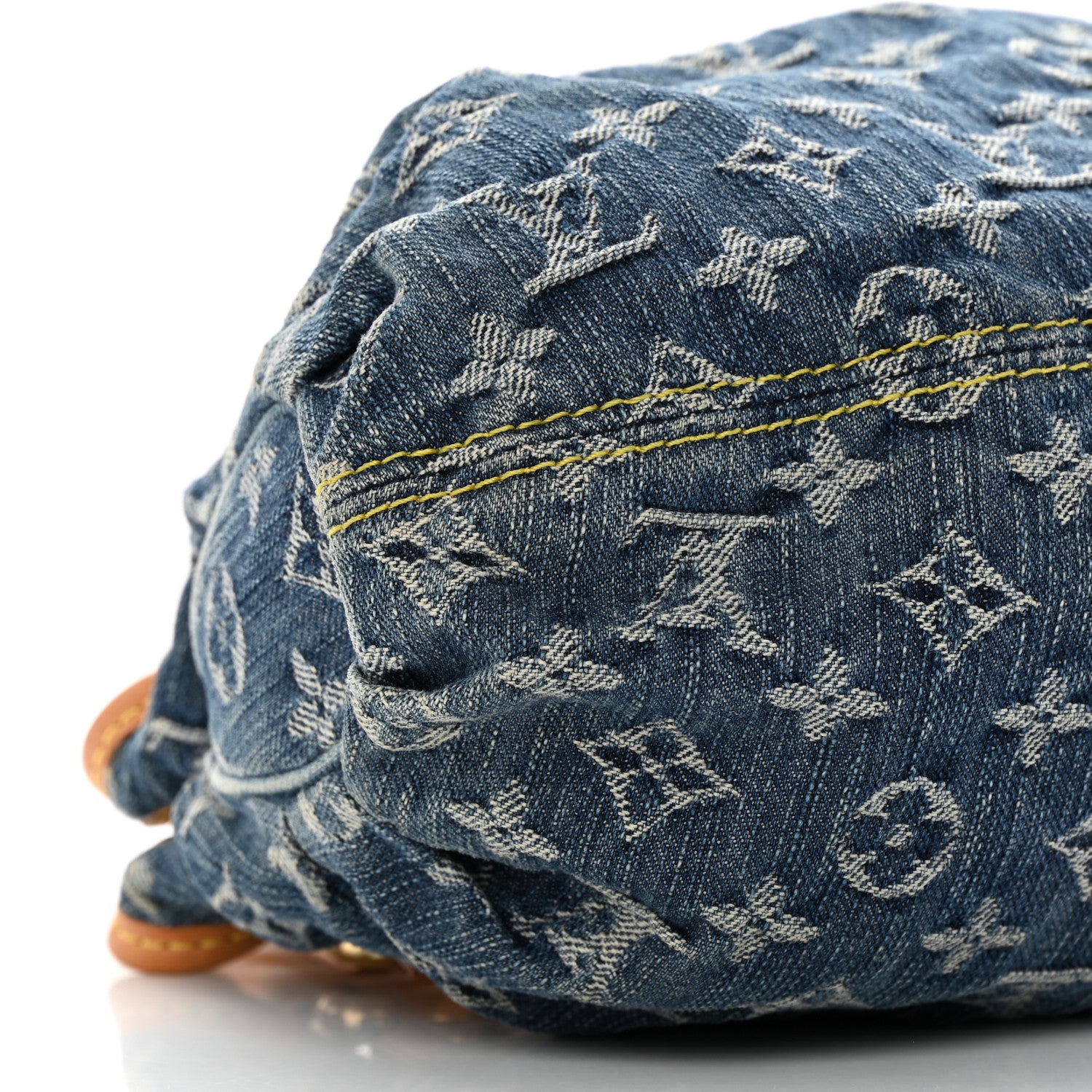 Louis Vuitton Monogram Denim Pleaty Blue 9 of 14