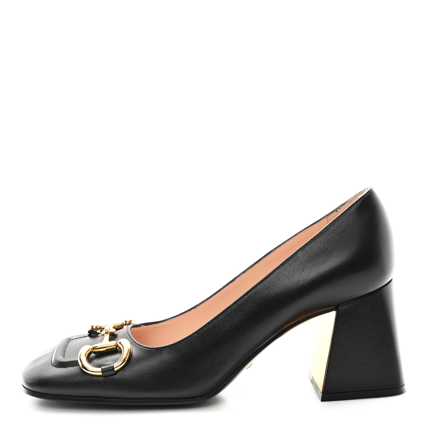 Malaga Kid Horsebit 75mm Pumps 38.5 Black