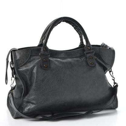 Balenciaga Agneau Classic Hardware City Anthracite 2 of 9